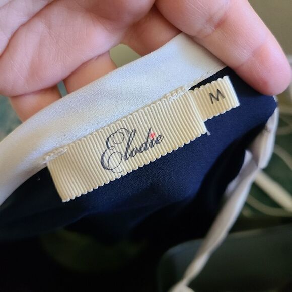 Elodie Navy Tank Top   - Picture 8 of 8